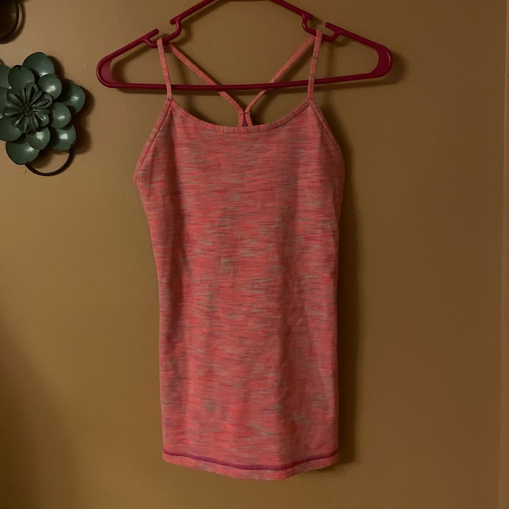 Ivivva Lululemon Tumblin' Tank Top Girl 14 Strappy Racerback Luon 4 Way Stretch
